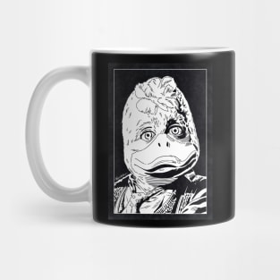 HOWARD THE DUCK (Black and White) Mug